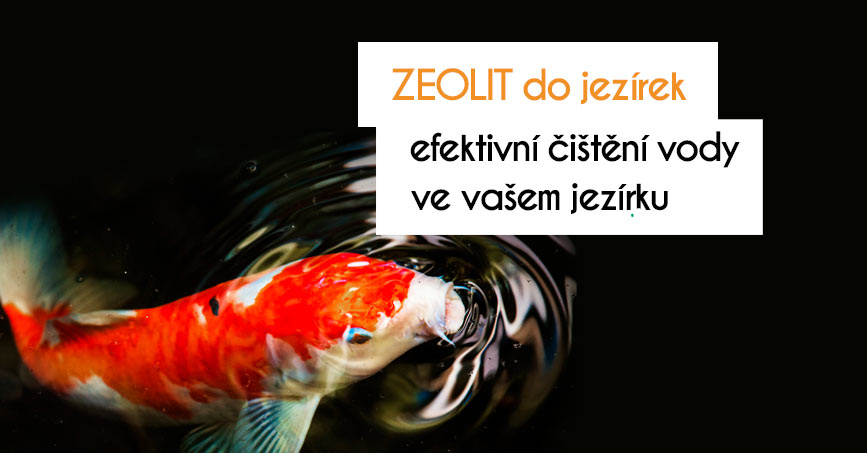 Zeolit do jezírkových filtrací Zeolit do jezírkových filtrací